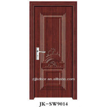 Porte intérieure en acier en bois avec soncap